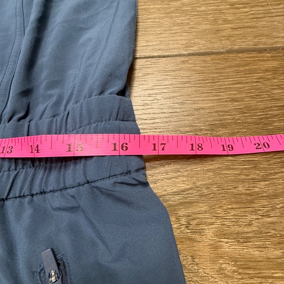 Athleta Women's Unbound Jumpsuit Sz S Blue/Black, Athletic, Jogger, Lightweight - Picture 10 of 16
